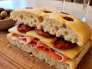 Ciabatta c/ jamon serrano
