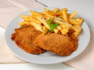 Milanesa con guarnicion