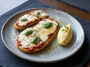 Milanesa de berenjena