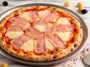 Pizza jamon