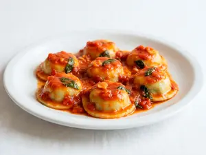 Sorrentinos con fileto