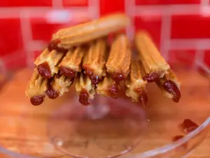 Docena churros membrillo