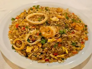 Arroz Chaufa De Mariscos
