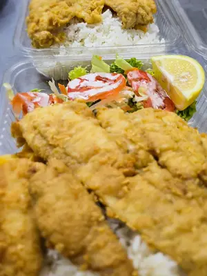 Filet de pescado frito