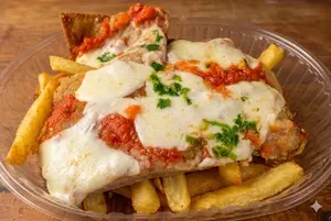 Matambre de cerdo a la pizza