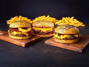 3 burgas a elección