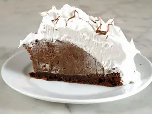 Brownie con merengue
