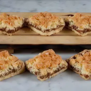 Cuadrado coco y dulce de leche