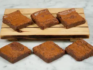 Cuadrado de brownie