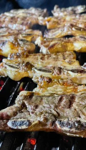 Asado De Tira Media Porcion