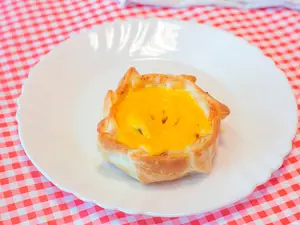Canastita jamón y Cheddar