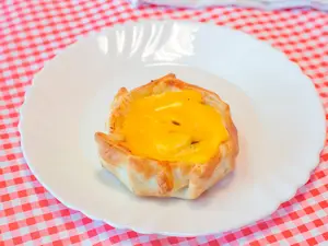 Canastita Panceta y Cheddar