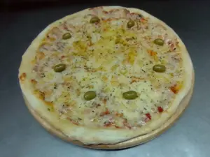Pizza doble muzzarella