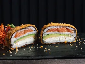 Burger salmon