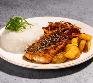 Salmón Teriyaki