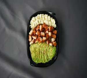 Ensalada de sushi pollo crispy