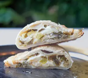 Puerro y Muzarella