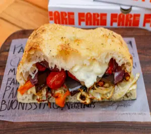 Focaccia Vegetales