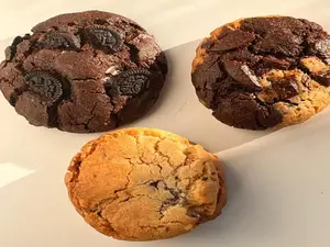 Cookie vainilla , choco nutella