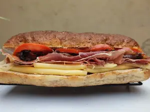 Sándwich rústico