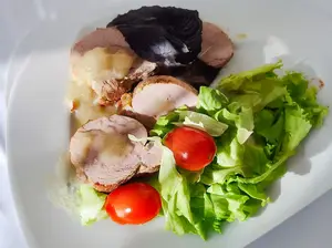 Solomillo de cerdo a la mostaza