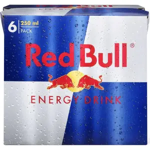 Bebida Energizante Red Bull 6 x 250 ml