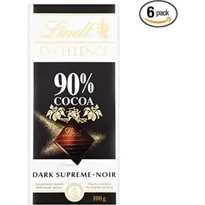 Chocolate Lindt Excellence 90% Cocoa 3.5 Oz