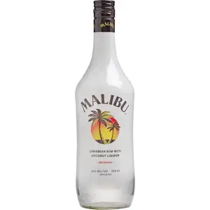 Ron Blanco Malibu Flavored Caribbean Coconut Liqueur 750 ml