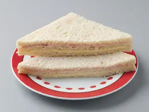 Sandwich de miga de jamon y queso x 2 unidades