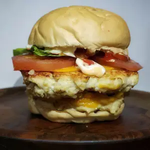 Big chicken burger