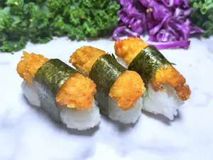 Nigiris de langostinos