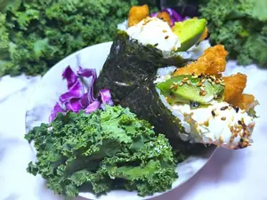 Temakis de langostinos