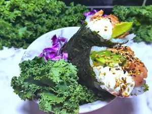 Temakis de salmon