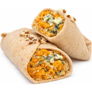 Burritos Congelados De Quinoa, Calabaza Y Queso Azul 2 Unidades