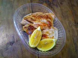 Pechuga Grille Con Guarnicion