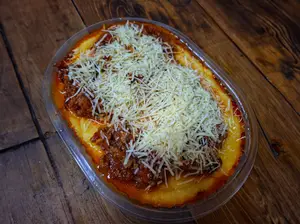 Polenta Con Boloñesa