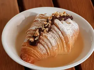 Croissant de chocolate