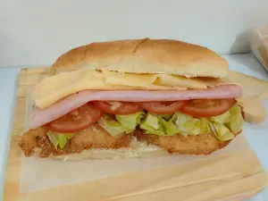 Sándwich de milanesa fresh