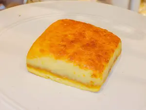 Cuadrado de coco porción