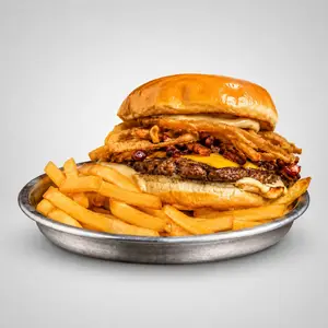 Big Bacon Crispy Simple + Papas