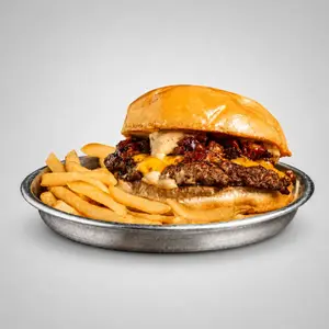 Big bacon simple + papas