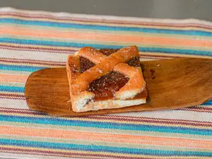 Cuadrado de pastafrola batata