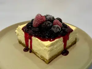Cheesecake cocido