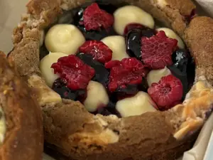 Cookie de frambuesa