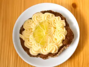 Cookie de key lime pie