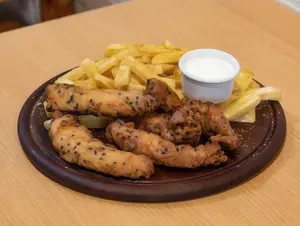 Dedos de pollo