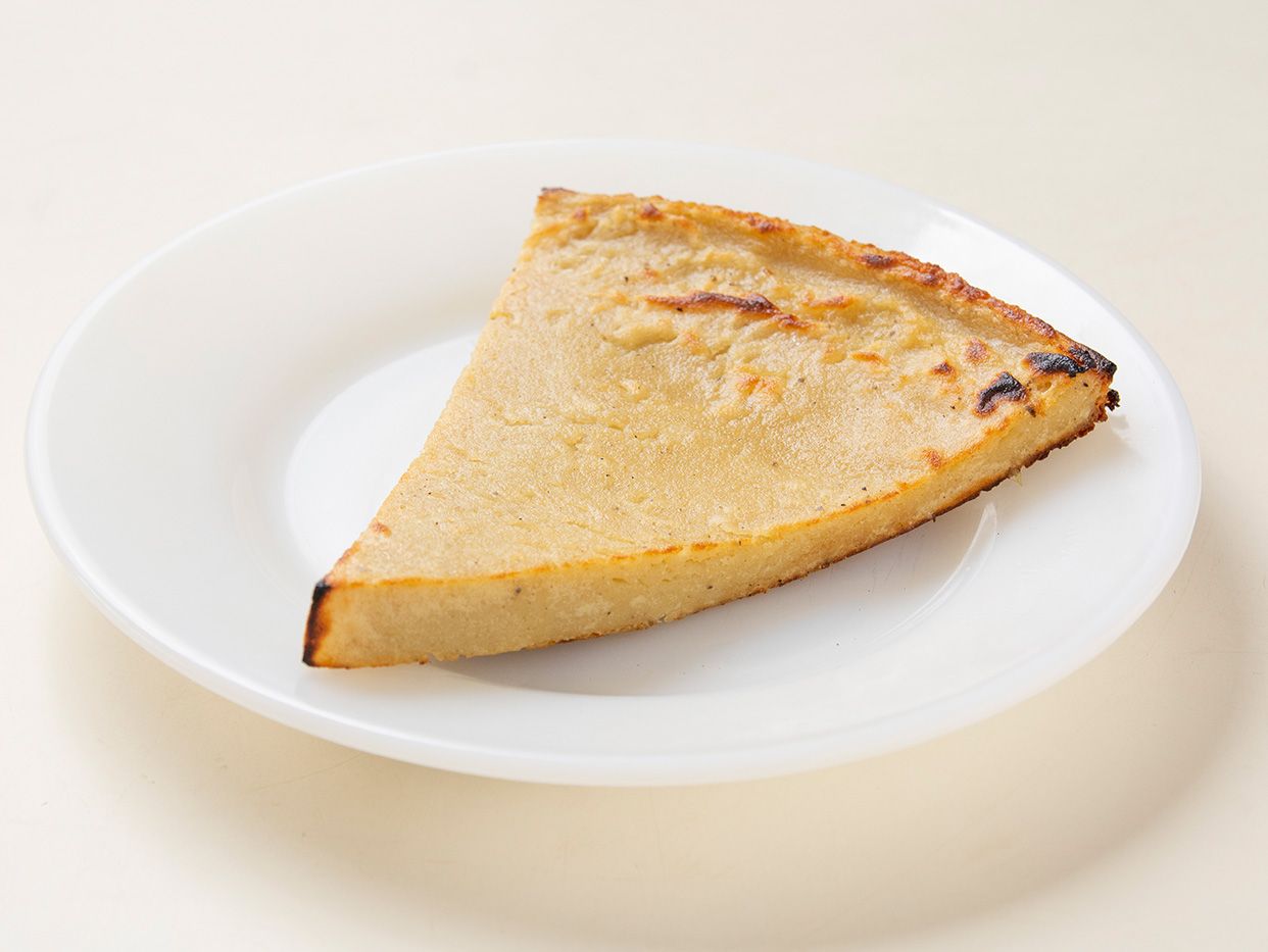 Fainá y pan de pizza