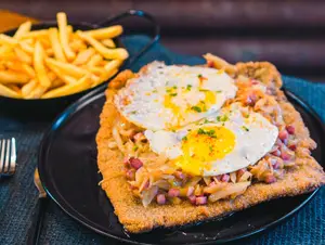 Milanesa Americana para dos