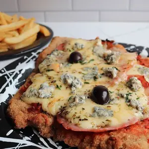 Roquefort y jamón para uno