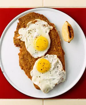 Milanesa a caballo
